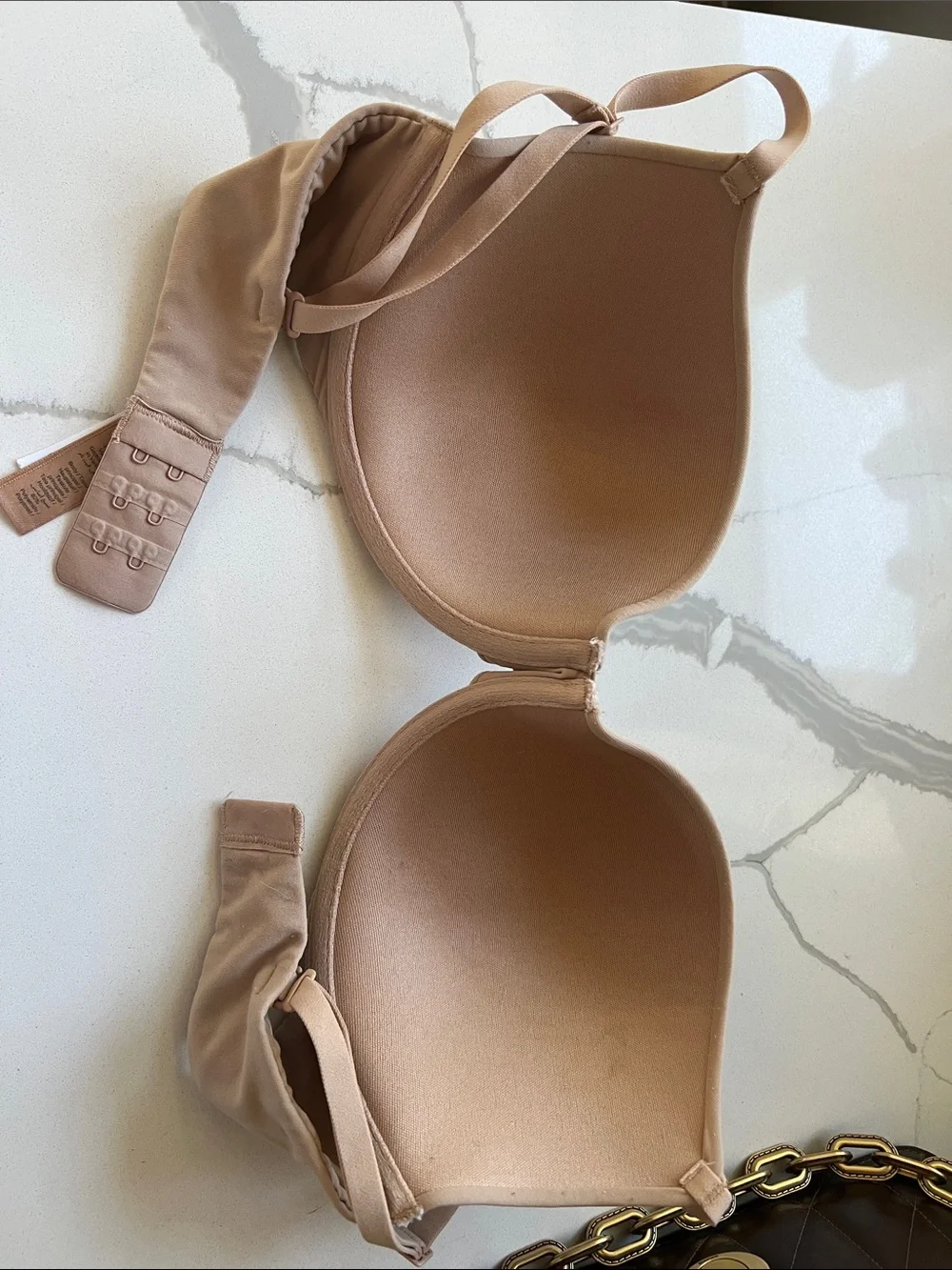 SKIMS Light Beige Smooth T-Shirt Bra - Picture 3 of 3